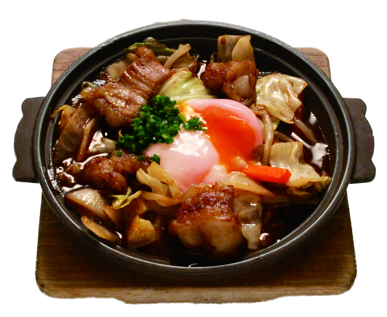ホルモン鉄板焼680円