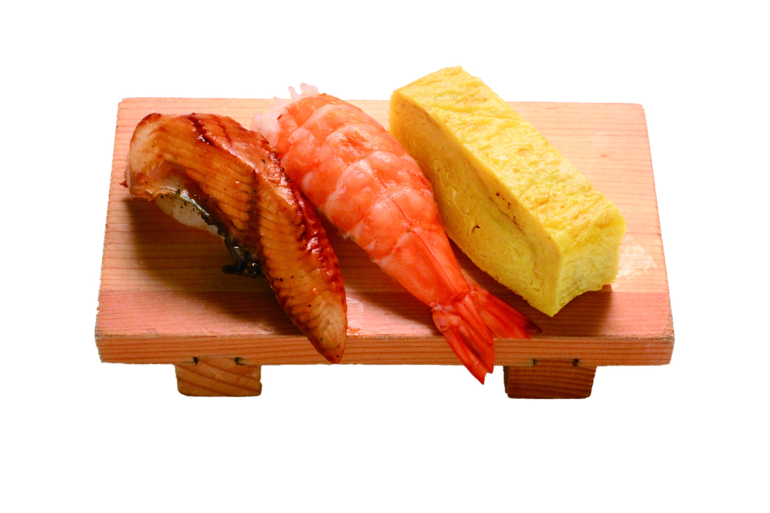 肉厚三種盛り560円